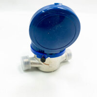 Kaltwasserzähler 15mm 1/2 Zoll Wasserdurchflussmesser Mit Zubehör Für Garten Zuhause Wasserzähler