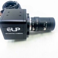 Svpro 2,0 Megapixel USB Webkamera Full HD Webcam mit 5-50mm Objektiv mit manuellem Zoom Mini USB mit Kamera 10X Optischer Zoom Kamera 30fps/60fps/100fps CMOS OV2710 PC DesktopKamera 1080P