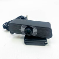 PC Webcam 2K mit Mikrofon, USB-Kamera für Desktop-Computer mit Sichtschutz und Stativ, manueller Fokus, Rauschunterdrückung, 110-Grad-Weitwinkel, Plug & Play für Streaming, Zoom Meeting YouTube Skype