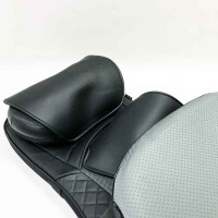 Massage pad for neck and back massage, full body massage chair pad with vibration massage, deep massage roller massage for neck and back