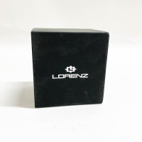 Lorenz mens bracelet analogous to automatic with rubber tape 030197aa