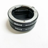 Meike MK-S-AF3A Metall Autofokus Makro Verlängerung Adapter für Sony E-Mount Ring 10mm 16mm Kamera den Mirrorless Nex3 Nex5 Nex6 A6000 A6300 A6400 A6500 A7II A9 etc