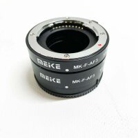 Meike MK-F-AF3 Auto Fucus Macro extension tube for compatible with mirrorless cameras from Fujifilm (only 10 mm 16 mm or combination) X-T2 X-Pro2 X-M1 X-M1 X-A1 X- A2 X-E1 X-E2 X-E3 etc.