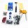 Subdressing tools, PDR dents repair set, car dent repair set with golden lifter dellen Puller and Bridge Dent Puller, 20 pull -off slings, for vehicle dents, remove hail damage