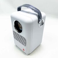 Mini projector, Pixthink projector Full HD 1080P Native, 200 inch display WiFi projector wireless for iOS/Android, portable projector with handbag and projection screen for HDMI/USB/TV stick/smartphone/PC without remote control