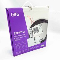 Trifo vacuum cleaner robot Emma, ​​vacuum robot 3000PA, voice control robot vacuum cleaner 120 min run, gyroscope navigation, intelligent navigation, cleaning for floors, carpets and animal hair, power supply does not correspond to the German standard