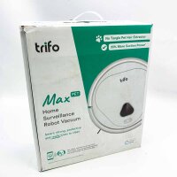 Trifo Max robot vacuum cleaner 4000PA, 120 min term, smart navigation, personalized cleaning, tirvs ai obstacle avoidance, works with Alexa/Google Home, bent ventilation grille