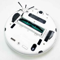 TRIFO Max robot vacuum cleaner 4000Pa, 120 min runtime, smart navigation, personalized cleaning, TIRVS AI obstacle avoidance, works with Alexa/Google Home, ventilation grille bent, already used and shows signs of wear