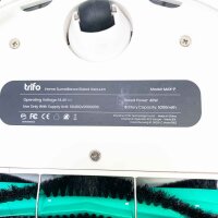 TRIFO Max robot vacuum cleaner 4000Pa, 120 min runtime, smart navigation, personalized cleaning, TIRVS AI obstacle avoidance, works with Alexa/Google Home, ventilation grille bent, already used and shows signs of wear