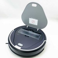 Trifo Staubsauger Roboter Emma, Saugroboter 3000Pa, Sprachsteuerung Roboter Staubsauger 120 Min Lauf, Gyroskop Navigation, Intelligente Navigation, Reinigung für Böden, Teppiche und Tierhaare