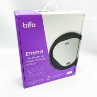Trifo vacuum cleaner robot Emma, ​​vacuum robot 3000PA, voice control robot vacuum cleaner 120 min run, gyroscope navigation, intelligent navigation, cleaning for floors, carpets and animal hair