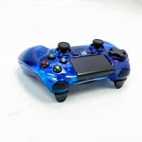 Wireless Controller für PS4, RoyaBlue-Stil Hochleistungs-Doppel Vibrations Controller Kompatibel mit Playstation 4 /Pro/Slim/PC mit empfindlichem Touchpad, Audiofunktion, Mini-LED-Anzeige