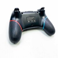 CHEREEKI Controller für Nintendo Switch, Wireless Gamepad Joystick für Switch mit Dual Shock Vibration und Turbo Funktion Achsen Gyroskop Gaming Controller, Blau&Rot