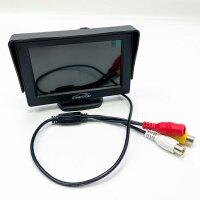 Rückfahrkamera Auto Rückansicht mit Nachtsicht 12 LED 170°Winkel Wasserdicht Rückfahrsystem + 4.3" LCD Auto Monitor
