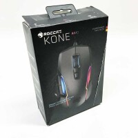 Roccat Kone AIMO Gaming Maus (hohe Präzision, Optischer Owl-Eye Sensor (100 bis 16.000 Dpi), RGB AIMO LED Beleuchtung, 23 programmierbare Tasten, Designt in Deutschland, USB), weiß(remastered)