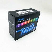 Govee LED Strip 5m, RGB LED Streifen, Farbwechsel LED Band mit IR Fernbedienung, für die Beleuchtung von Haus, Party, Küche 5M