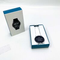 Lige smart watch men live waterproof heart rate tracker full touchscreen bw0131 high quality sport watch, white