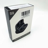Baker S9 Bluetooth headphones (yes, Bluetooth, 100 hours of play time, deep rich bass, Bluetooth 5.0, IPX6 waterproof, touch control, power bank)