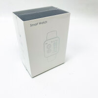 NAIXUES Smartwatch mit Telefonfunktion, 1,54" Zoll SmartWatch Herren/Damen Armbanduhr  Schrittzähler Uhr Android iOS (Bianco), NUOVO (Weiß)