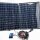 Tragbares Solar Ladegerät 120W 12V Faltbares Monokristallines Solarpanel Kit mit Anderson 18V DC Ausgang 10A Solar Laderegler Batterieklemmkabel für 12v Batterie/Wohnmobil/Campingboot/Handys(120w)