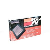 K&N 33-2998 Motor air filter: high performance, premium, washable, replacement filter