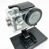 AKASO Action cam 4K/60fps /Action Kamera 20MP WiFi mit Touchscreen EIS 40M unterwasserkamera V50 Elite mit 8X Zoom Sprachsteuerung Fernbedienung Zubehör Kit Sportkamera (V50 Elite)