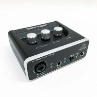 Behringer UM2 Audiophile 2x2 USB-Audio-Schnittstelle mit Xenyx Mikrofonvorverstärker, ohne OVP