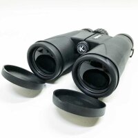 Kylietech binoculars 12x42 HD compact binoculars waterproof for bird watching, hiking, hunting, sightseeing, FMC-Linse Feldstecher including a carrying bag, wearing strap and smartphone adapter