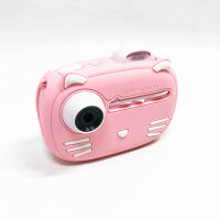 MINIBEAR Kinder-Sofortdruckkamera für Mädchen, 40MP Kinder-Digitalkamera mit Druckpapier, Kinderspielzeugkamera mit Selfie-Videokamera mit 2,4-Zoll-Bildschirm Kinderkamera und 32 GB TF-Karte(Rosa)