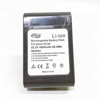 FSKE Akku für Dyson DC35 DC44 DC34 DC31 DC45 Handheld Staubsauger Ersatzteile 17083-04 917083-01 17083-2811 18172-01-04 17083-4211 Ersatzakku,22.2V 4000mAh 88.8Wh (Nur passend für Dyson Typ B)