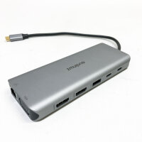 DockingStation Dual Monitor Triple Display C Adapter for...