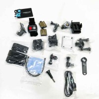 Akaso Action Cam 4K 20MP WiFi 40m underwater camera waterproof Ultra HD touchscreen adjustable wide angle of ice action cam with 2.4g remote control and 25 accessories Some scratches