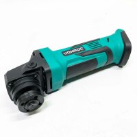 VONROC battery angle grinder VPOWER 20V, 2.0AH - 115mm - complete set with battery, quick charger, side handle and storage bag, without saw blades