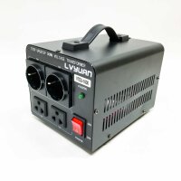 Yinleader 1000W 230V bis 110 Volt USA Spannungswandler Ringkern-Transformator 1000 Watt - In: 110V oder 220V / Out: 110V und 220V