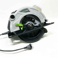 Hand circular saw, GALAX PRO Professional circular saw 2000W 5000RPM with laser maximum cutting depth 85mm (90°) and 56mm (45°), (40T 235mm) blade for cutting wood, plastic, soft metal