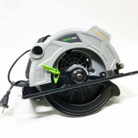 Hand circular saw, Galax Pro Professional circular saw 2000W 5000RPM with laser maximum cutting depth 85mm (90 °) and 56mm (45 °), (40t 235mm) blade for cutting wood, plastic, soft metal, without saw blades