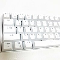 60 % mechanische Tastatur mit PBT-Pudding-Tastenkappen Kabelgebunden/kabellos Bluetooth 5.0 Dual-Mode RGB Rainbow LED Hintergrundbeleuchtung USB Typ-C Gaming-Tastatur Anti-Ghosting für PC/Rechner