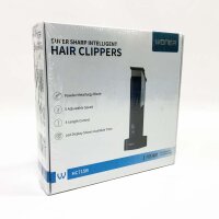 WONER Haarschneidemaschine mit 5 einstellbare Geschwindigkeiten, Profi Männer Haarschneider mit Stereoskopisch Ladestation,240 Minuten kabellose Laufzeit und LED-Anzeige