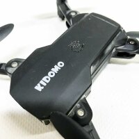 KIDOMO Mini Faltbar Drohne mit 1080P Kamera für Kinder und FPV WIFI Live Übertargung, RC Mini Quadcopter mit LED-Leuchten und One Key Start/Landen, Headless Modus, 3D Flips, 2 Akku lange Flugzeit-F02