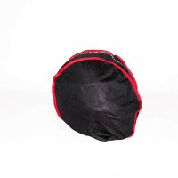 Nzi symbyo2 duo full face motorcycle helmet, shine mega black red, size XL