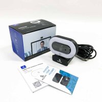 NexiGo StreamCam N930E, 1080P webcam with 2 microphones,...