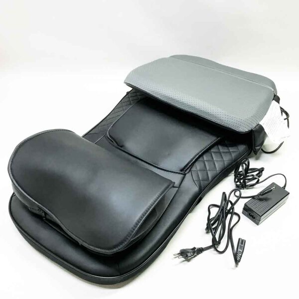 Massage pad for neck and back massage, full body massage chair pad with vibration massage, deep massage roller massage for neck and back