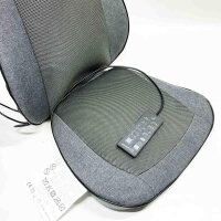 Comfier Massagesitzauflage mit Wärme, 2D/3D Shiatsu Massageauflage für Schulter und Rücken, Rückenmassagematte mit Wärmefunktion und Vibrationsfunktion