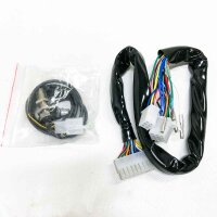 Motorrad-Tachometeranzeige, wasserdichter LCD-LED-Motorrad-Tachometer, digitale Hintergrundbeleuchtung für 1,2,4-Zylinder.