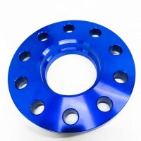 Pindex lane expansion 5 × 120mm spacer slices: 4 pieces of lane plates. 15mm or 20mm from a wheel spacer with screws blue