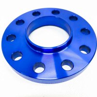 Pindex lane expansion 5 × 120mm spacer slices: 4 pieces of lane plates. 15mm or 20mm from a wheel spacer with screws blue