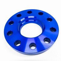 Pindex lane expansion 5 × 120mm spacer slices: 4 pieces of lane plates. 15mm or 20mm from a wheel spacer with screws blue