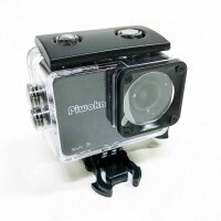 Piwoka 4K Sport Action Cam mit Wi-Fi und Fernbedienung wasserdichte Action Kamera 30fps Video 20MP Fotos