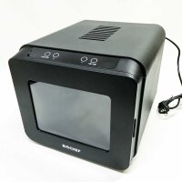 Biochef Tanami Dörr automat with 6 stainless steel inserts - 35 ° C to 70 ° C, digital display, 72h timer, transparent door, 100% BPA -free (black)