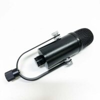 Avek USB condenser microphone compatible with PC/laptop/smartphone with noise suppression and reverberation function for language and music recording, podcasting, streaming, gaming